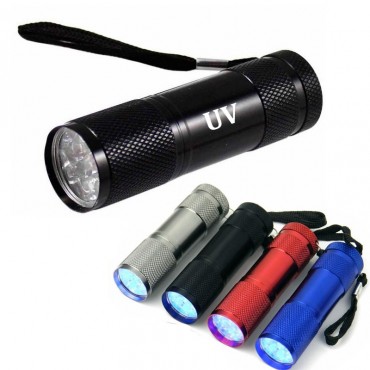 9 LED UV Flashlight...